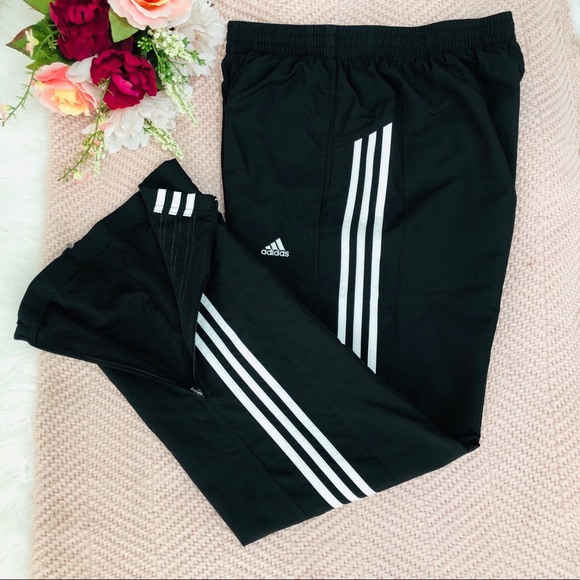 adidas Pants & Jumpsuits | Adidas 3stripe Black Clima365 Track Pants Small | Poshmark
